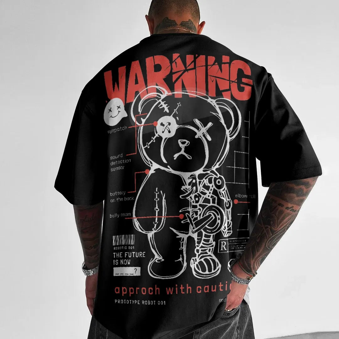 Мъжка Тениска Warning